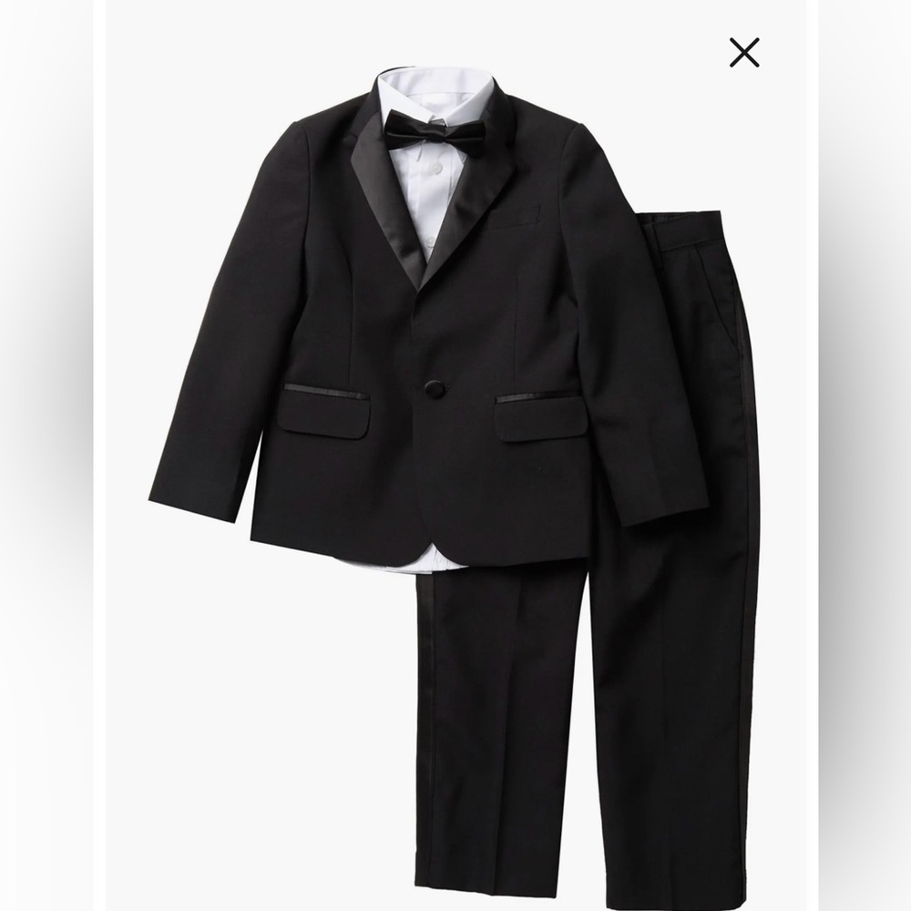 Nautica Black Toddler Tuxedo